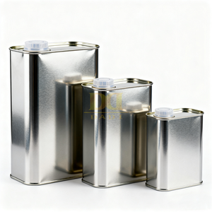 Manufacturer Wholesale Food Grade Rectangular Metal Cans