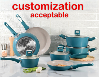 11pcs Wholesale Forged Aluminum Nonstick Cookware Set