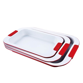 3-Piece Nonstick Carbon Steel Bakeware Set