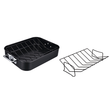 Roasting Pan with Heavy Duty Wire Rack