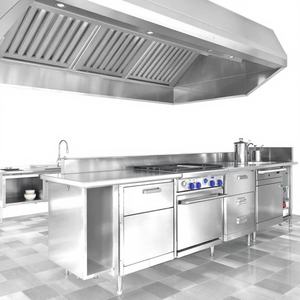 Stainless Steel Professional Commercial Kitchen Equipment Hotel Restaurant All-in-One Full Set of Equipment Design