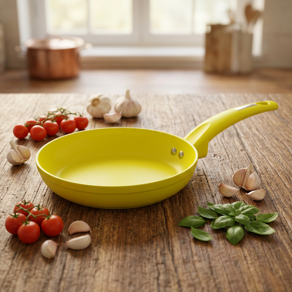 Factory Price Customized Colorful 22 cm Forged Aluminium Non-Stick Fry Pan with Glass Cover Durable for All Heat Sources