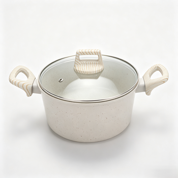Large Capacity Durable Nonstick Aluminum Cookware Casserole Pot