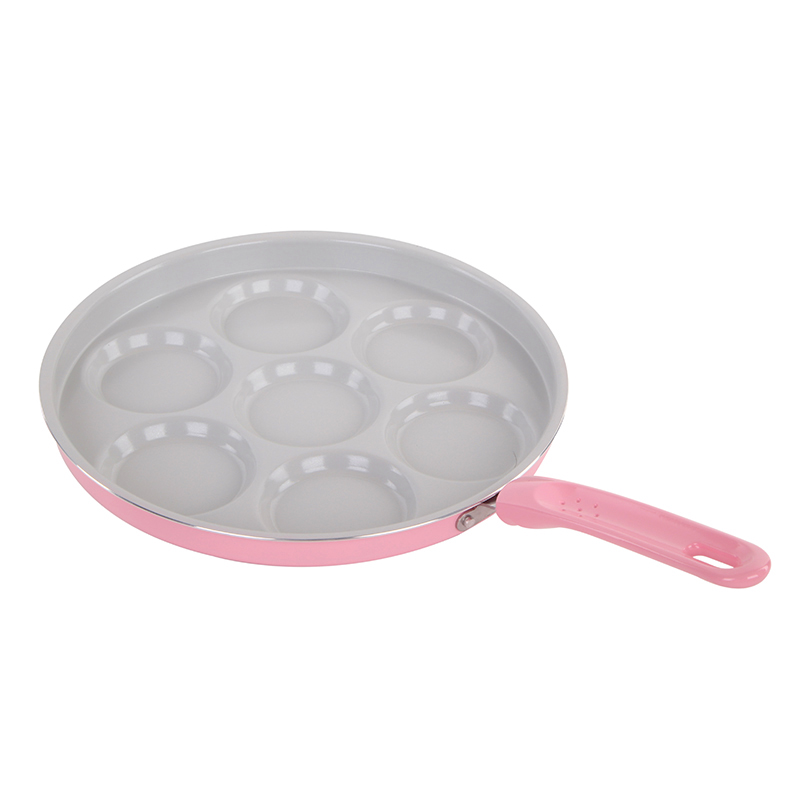 Home Kitchen Eco-Friendly Modern Aluminum Alloy Metal Non-Stick Gas Cooker Egg Fry Pan Cookware Set