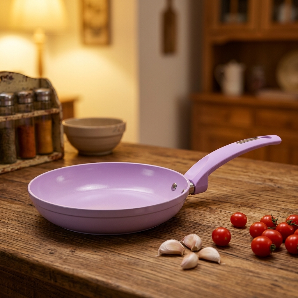 Factory Price Customized Colorful 22 cm Forged Aluminium Non-Stick Fry Pan with Glass Cover Durable for All Heat Sources