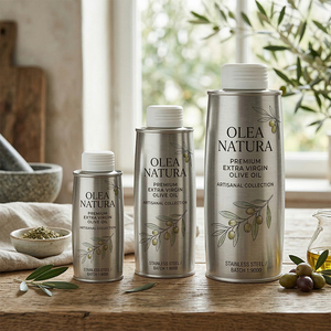 Wholesale 300ml-4L Empty Stainless Steel Container for Olive Oil