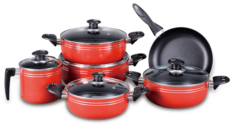 Fashion Kitchen Set of Nonstick Cookware
