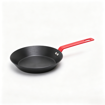 Customizable 24cm Nitrided Carbon Steel Frying Pan