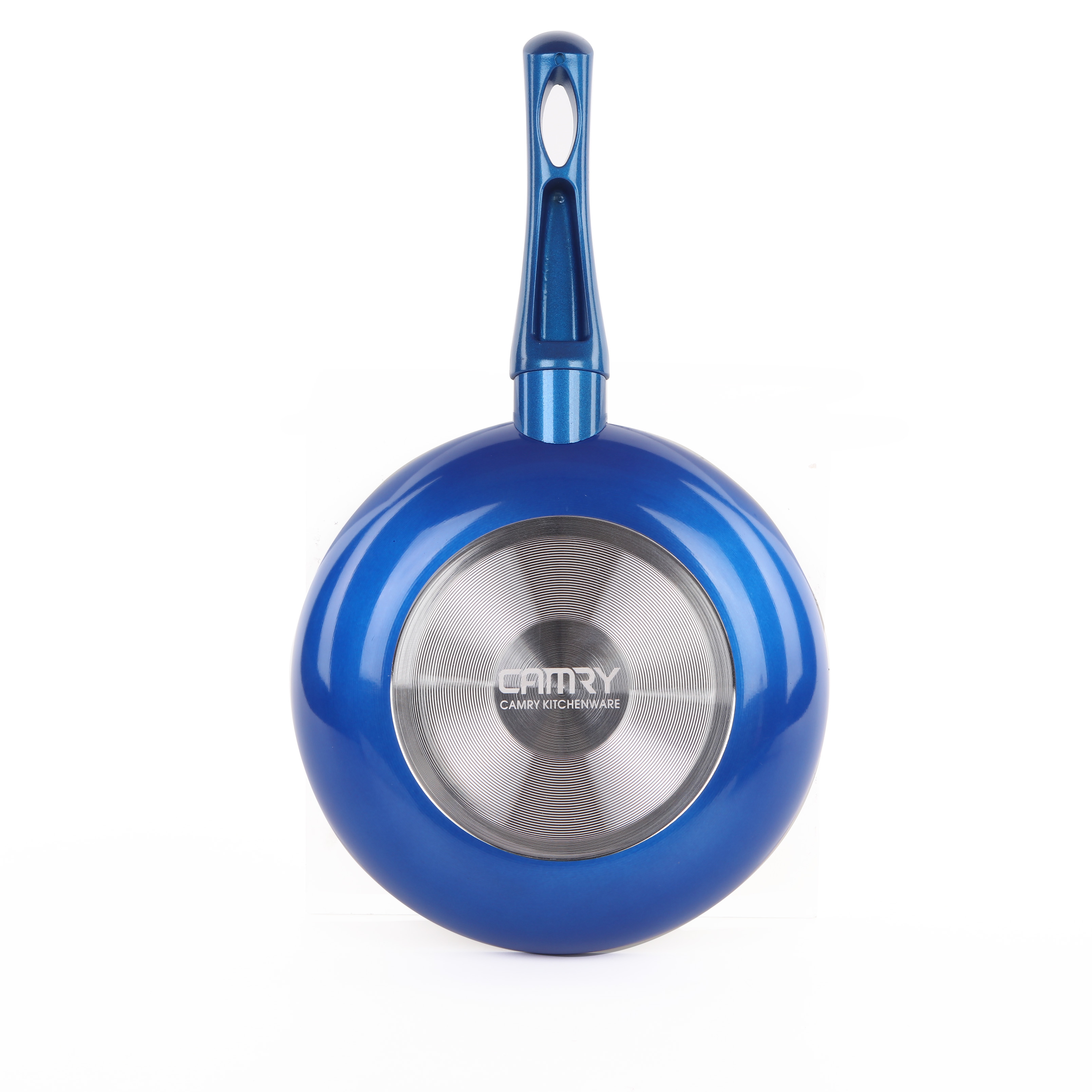 Hot Sale Durable 30 cm PFOA-free Non-Stick Pressed Frying Pan Glass Cover Heat-Resistant Handle for Household Restaurant Cooking